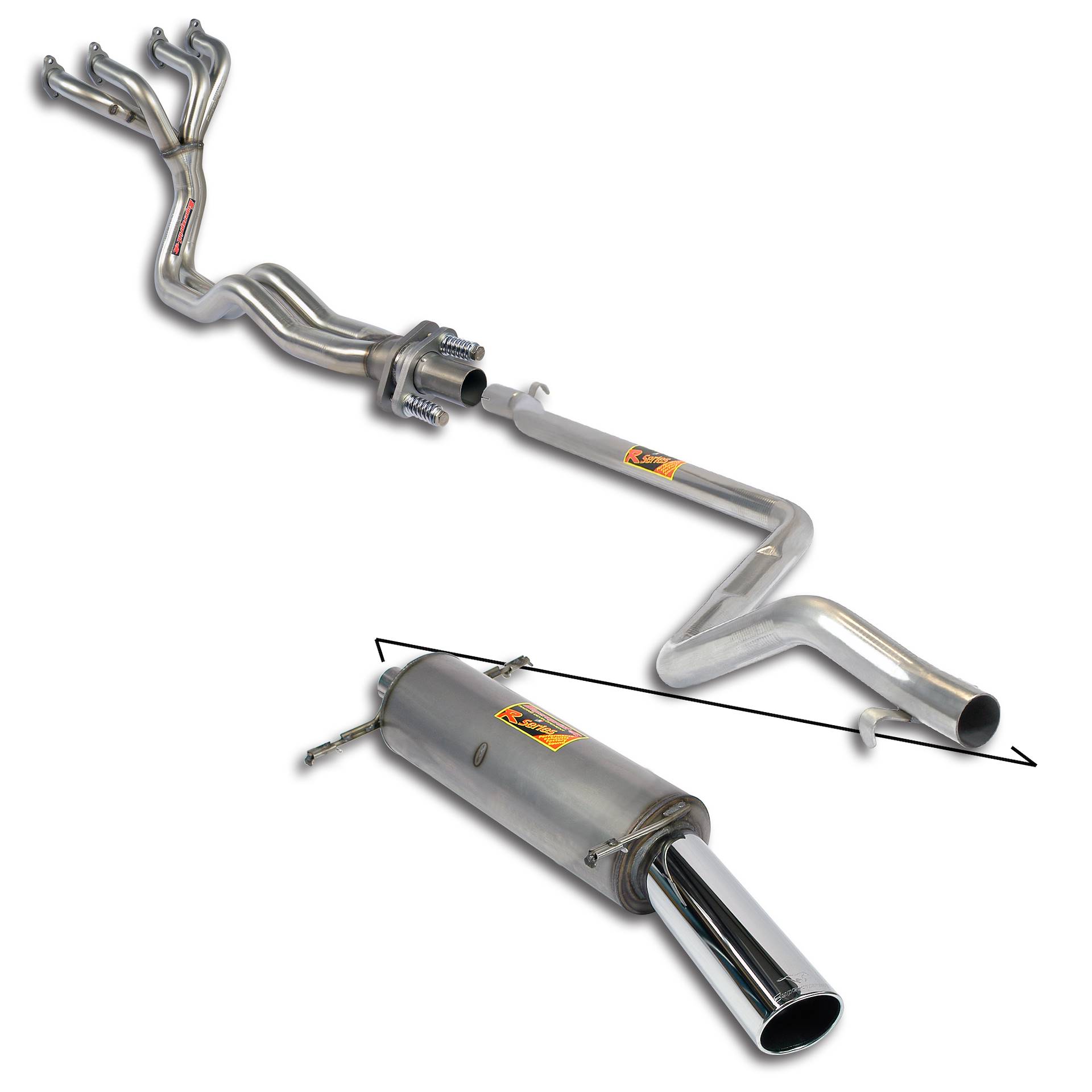 Track performance package 4-2-1 Oversize Ø50mm